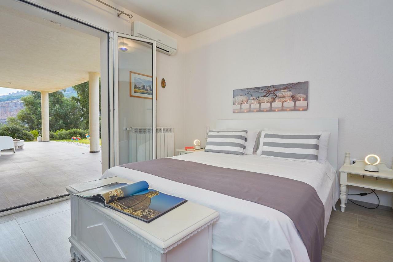 Villa Bonifato Vista Sulle Campagne E Sul Mare Siciliano Cozy House Italy Alcamo Exterior foto